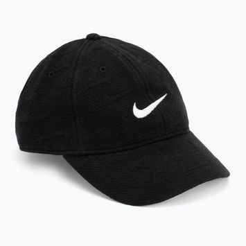Kepuraitė su snapeliu vaikams Nike Swoosh Motion Club black
