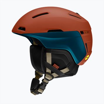 Slidinėjimo šalmas Smith Accel MIPS matte rust steel