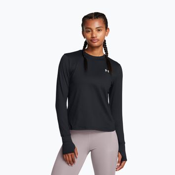 Moteriški bėgimo marškinėliai ilgomis rankovėmis Under Armour Pro black/reflective