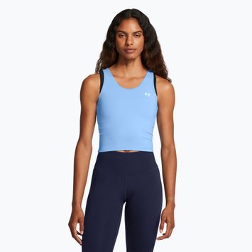 Moteriška streniruočių topas Under Armour Motion Tank EMEA horizon blue/white