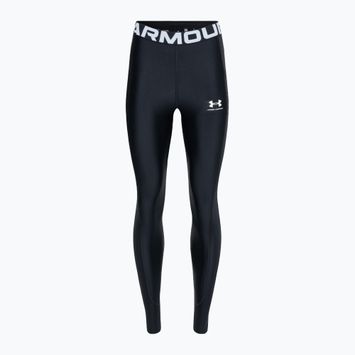 Moteriškos treniruočių tamprės Under Armour black/black/white