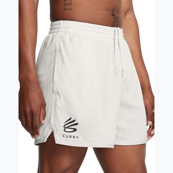 Vyriški krepšinio šortai Under Armour Curry Splash Short white clay/black