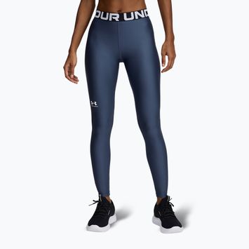 Moteriškos treniruočių tamprės Under Armour HeatGear downpour gray/white