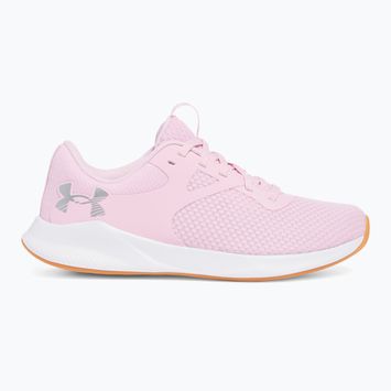 Moteriški treniruočių batai Under Armour W Charged Aurora 2 prime pink/white/metallic silver