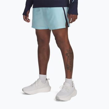 Vyriški bėgimo šortai Under Armour Launch 5" stream / midnight navy / reflective