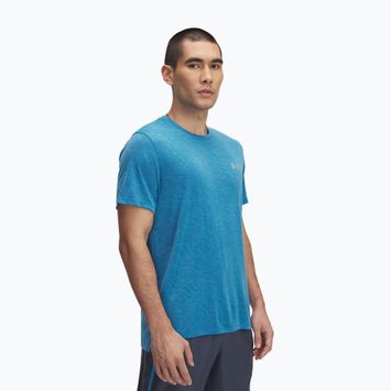 Vyriški bėgimo marškinėliai Under Armour Launch Camo ether blue/reflective