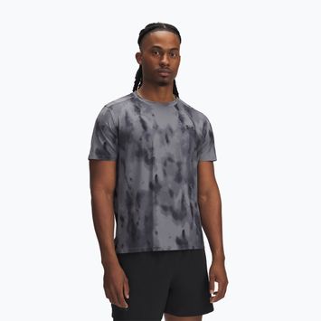 Vyriški bėgimo marškinėliai Under Armour Launch Elite Print titan gray/reflective