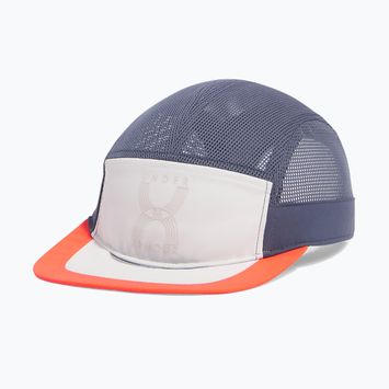 Under Armour Launch Camper vyriška kepuraitė balta kvarco/downpour pilka/atspindinti