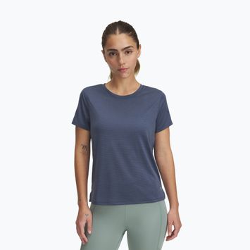 Moteriški bėgimo marškinėliai Under Armour Launch downpour gray/reflective