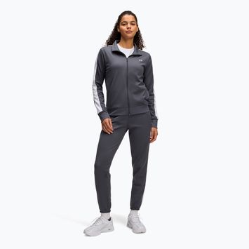 Motertiškas sportinis kostiumas Under Armour Tricot castlerock/white/white