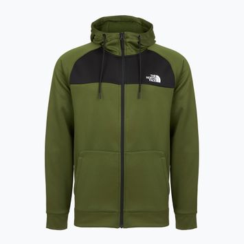 Vyriškas džemperis The North Face Reaxion Fleece Full Zip Hoodie woodland green/black