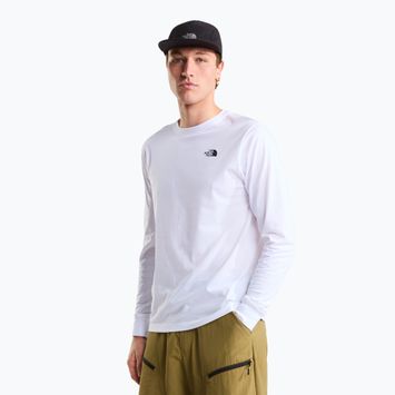 Vyriški žygio marškinėliai ilgomis rankovėmis The North Face Evolution Simple Dome Regular tnf white