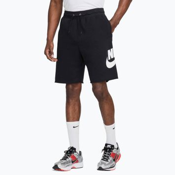 Vyriški Nike Club šortai juoda/juoda/balta