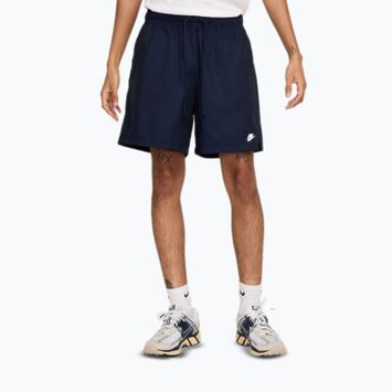 Vyriški šortai Nike Club Woven Flow obsidian/white