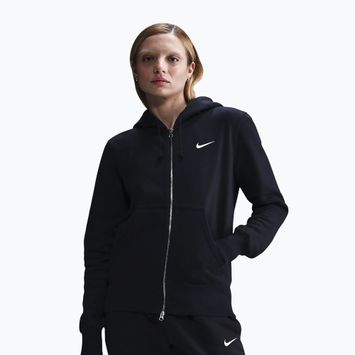 Moteriškas džemperis Nike Sportswear Phoenix Fleece Full Zip black/sail