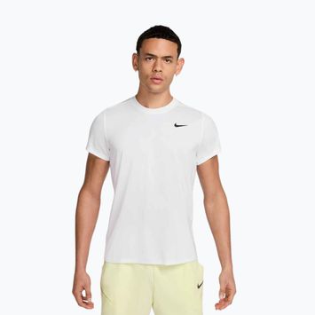 Vyriški Nike Court Dri-Fit Victory teniso marškinėliai balta/juoda