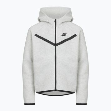 Vaikiškas džemperis Nike Sportswear Tech Fleece džemperis light grey/heather/black/black