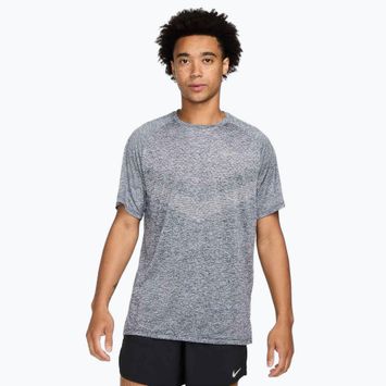 Vyriški bėgimo marškinėliai Nike Stride ADV thunder blue / heather