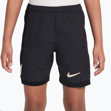 Vaikiški futbolo šortai Nike Academy Dri-Fit Jr black/black/pale ivory/ pale ivory