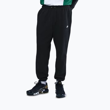 Vyriškos kelnės Nike Club Cuffed Brushed black/black/white