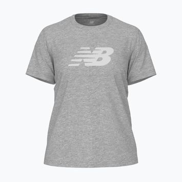 Moteriški marškinėliai New Balance Jersey Logo athletic grey