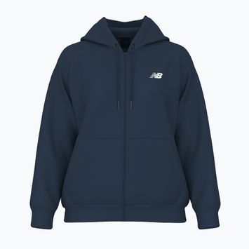 Moteriškas džemperis New Balance Fleece Logo Full Zip athletic nb navy