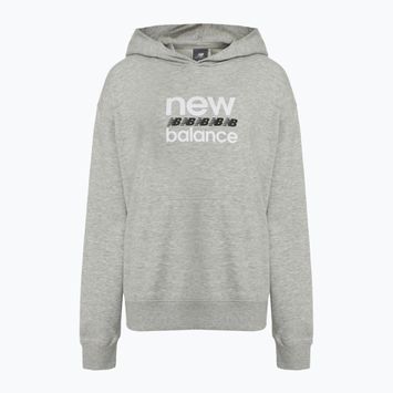 Moteriškas džemperis New Balance Sport Graphic French Terry Hoodie athletic grey