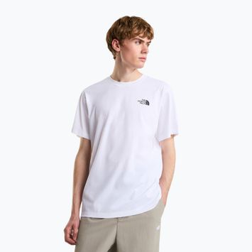 Vyriški trekingo marškinėliai The North Face Vertical Regular tnf white