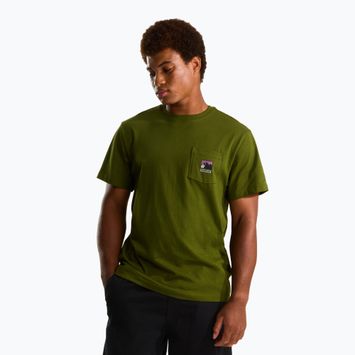 Vyriški marškinėliai The North Face Mountain Logo Relaxed woodland green