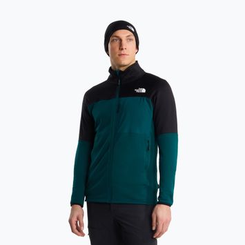 Vyriškas žygio džemperis The North Face Polartec Powergrid Stormgap pacific teal/tnf black