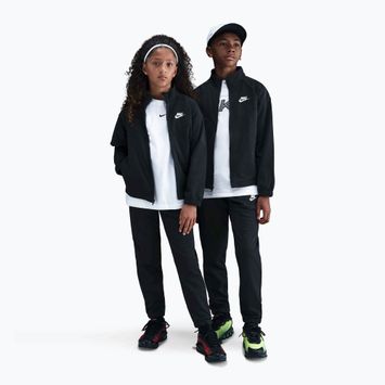 Vaikiškas sportinis kostiumas Nike Sportswear black/black/white