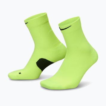 Kojinės Nike Running Midweight Micro Crew volt/black/black