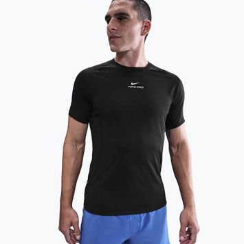 Vyriški treniruočių marškinėliai Nike Pro Training Dri-Fit black/white