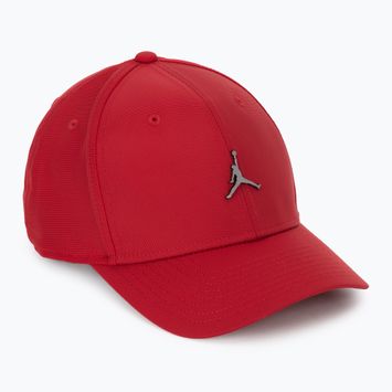 Czapka z daszkiem Nike Jordan Rise Structured Metal Jumpman gym red/r511