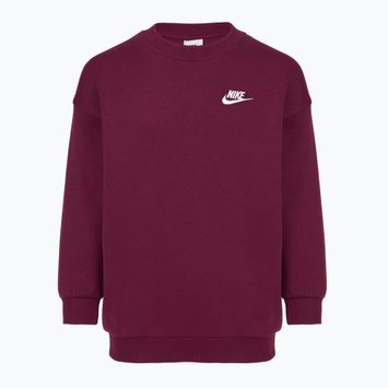 Vaikiškas džemperis Nike Sportswear Club Fleece burgundy/white