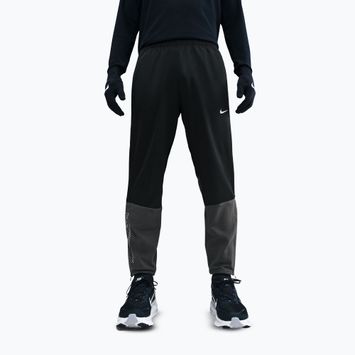 Vyriškos bėgimo kelnės Nike Challenger Therma-Fit Winterized black/anthracite/black
