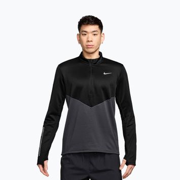 Vyriškas bėgimo džemperis Nike Pacer Winterized 1/2 Zip anthracite/black
