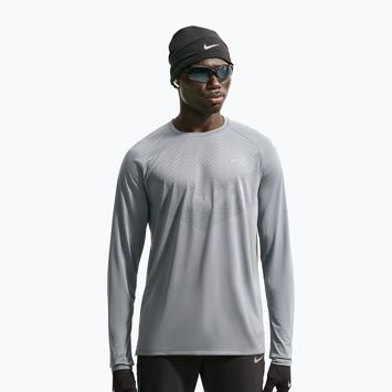 Vyriški bėgimo marškinėliai su ilgomis rankovėmis Nike Stride Dri-Fit ADV Smoke Grey