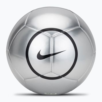 Futbolo kamuolys Nike Academy T90 Metallic '26 metallic silver/black/black dydis 5
