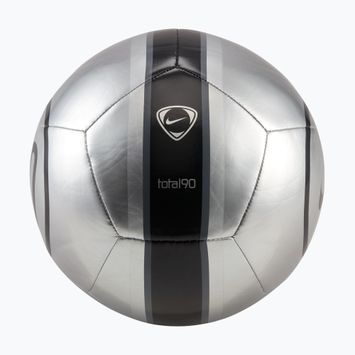 Futbolo kamuolys Nike Academy T90 Metallic '26 metallic silver/black/black dydis 5