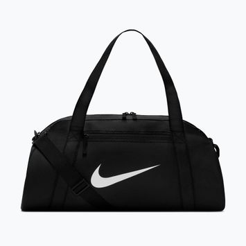 Moterišas treniruočių krepšys Nike Gym Club 24 l black/black/white