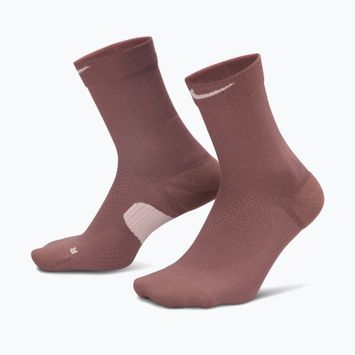 Kojinės Nike Running Midweight Crew tattoo/particle rose/particle rose