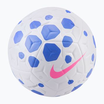 Futbolo kamuolys Nike Academy white/racer blue/pink blast dydis 5