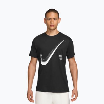 Vyriški sportiniai marškinėliai Nike HBR Dri-FIT black/white