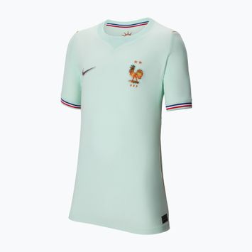 Vaikiški futbolo marškinėliai Nike FFF 2026 Stadium Away igloo/monarch/monarch