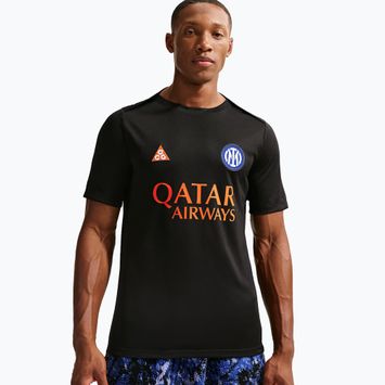 Vyriški futbolo marškinėliai Nike Inter Milan Academy Pro SE black/safety orange
