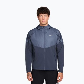 Vyriška bėgimo striukė Nike Miler Repel Winterized thunder blue