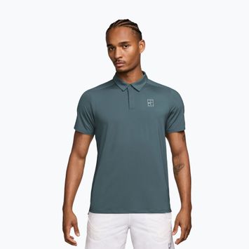 Vyriški teniso marškinėliai Nike Court Dri-Fit Advantage mineral slate/white