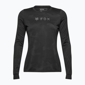 Moteriški dviračių marškinėliai ilgomis rankovėmis Fox Racing Ranger Tru Dri W black