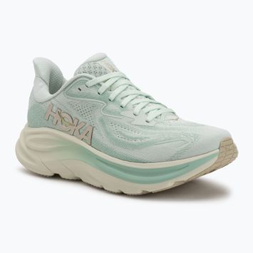 Moteriški bėgimo bateliai HOKA Clifton 10 sea glass/jadeite